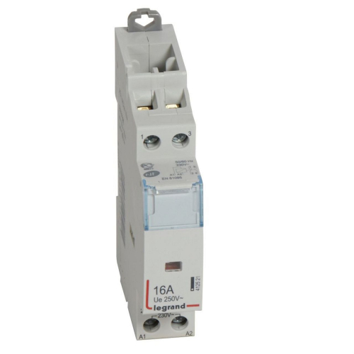 Contacteur de puissance bobine 230V~ - 2P - 250V~~ - 16A - O + F - 1 module-412521-3245064125215-LEGRAND