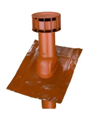 Chapeau de toiture DN200-6°/60° ocre - Term.toit.DN200-6°/60° ocre - 990430614 ZEHNDER COMFOSYSTEMS - 990430614 