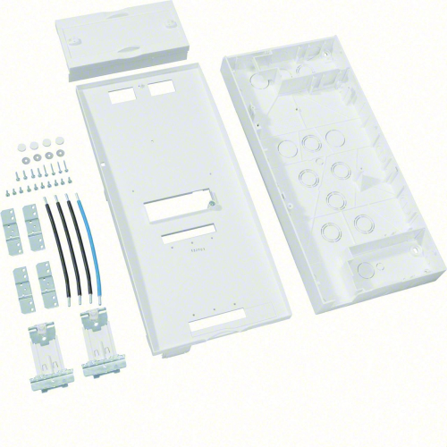 Unité équipement h 675 l250 p compteur électrique + disjoncteur triphasé 675x250-UG41F1-3250616170117-HAGER