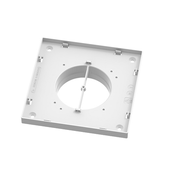 Base de la grille D80 - 134x134 - non-réglable Blanc - 11726 RENSON - 11726 