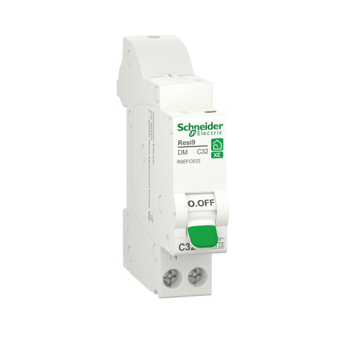 Resi9 XE - disjoncteur modulaire - 1P+N - 32A - courbe C - embrochable-R9EFC632-3606481160430-SCHNEIDER ELECTRIC FRANCE