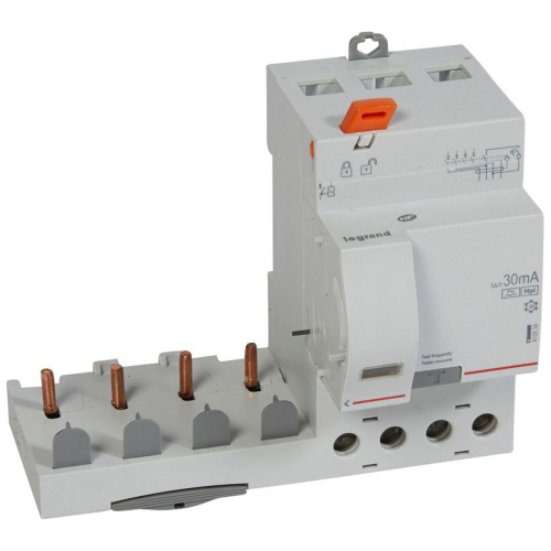 Bloc diff adaptable à vis DX³ - disj. 1 module par pôle -4P 400V~ 63A typeF 30mA-410534-3245064105347-LEGRAND