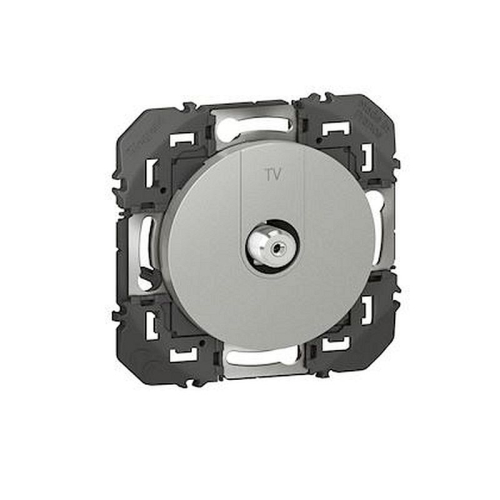 Prise TV typeF à visser dooxie finition alu-600450-3414971093607-LEGRAND