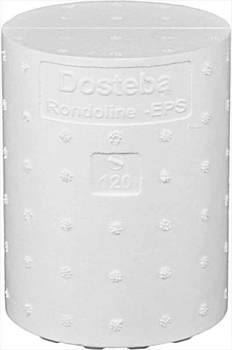 Cylindre de montage Epaisseur 80 mm - Rondoline-EPS ⌀ 125mm - 6000908 DOSTEBA - 6000908 