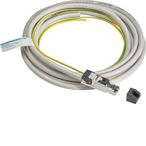 Câble Modbus 3 m  avec RJ45-fils nus et liaison terre-HTG465H-3250613138820-HAGER