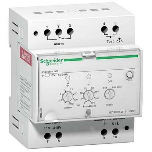 Vigilohm - contrôleur permanent d'isolement - petit réseau-IMD-IM9-3606480321658-SCHNEIDER ELECTRIC FRANCE