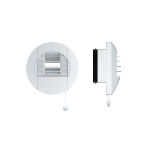 Bouche d'extraction hygroréglable Cuisine - ALIZE HYGRO TEMPO 10/45/120 à cordon D125 - 903954 EOLIANCE - 903954 