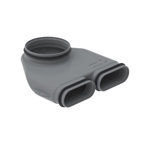 Raccord equerre D160 90° - CK300 ZEHNDER COMFOSYSTEMS - 990322049 