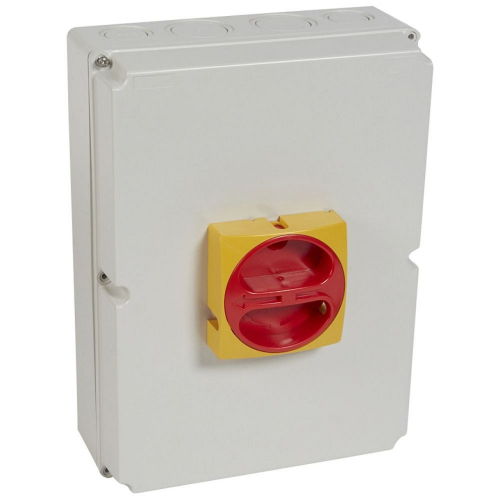 Interrupteur-sectionneur rotatif complet de proximité - 4P neutre à gauche 63A-022186-3245060221867-LEGRAND
