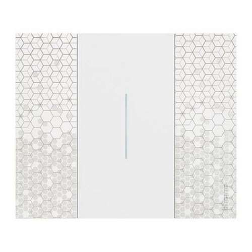 Enjoliveur Living Now with Netatmo pour interrupteur variateur 2 modules - blanc-BTKW33M2-8005543620113-BTICINO