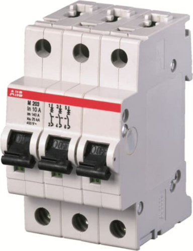 Disj. magnétique Seul (M203) 3P 25KA 20A (3Modules)-2CDA283799R0201-4016779614993-ABB