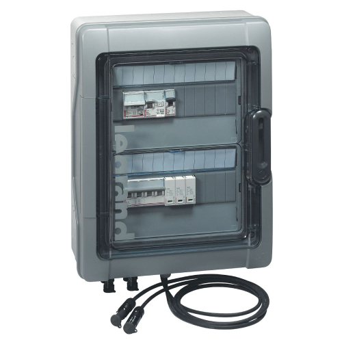 Coffret photovoltaïque - IP65 - pré-câblé 3kWc DC + AC pour 1 ou 2 chaînes-414001-3245064140010-LEGRAND