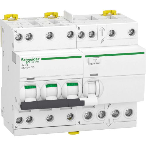 Acti9 iDD40N - disjoncteur différentiel tête de group - 3P+N C 40A 10kA 30mA ASI-A9DX3740-3606481382948-SCHNEIDER ELECTRIC FRANCE