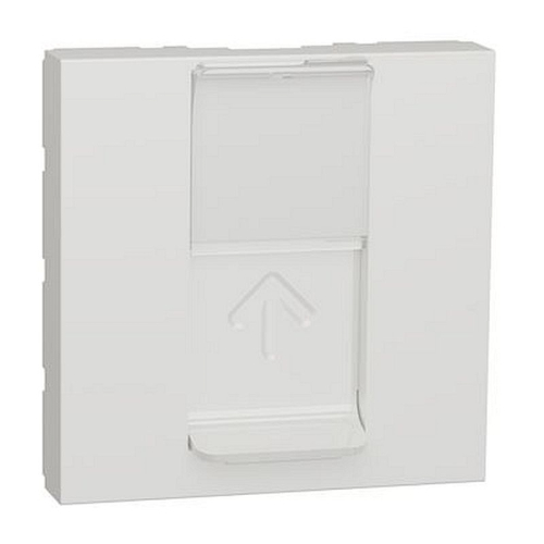 Unica - prise pour 1 RJ45 S-One - 2 mod - Blanc antimicrobien - méca seul-NU941120-3606489467685-SCHNEIDER ELECTRIC FRANCE