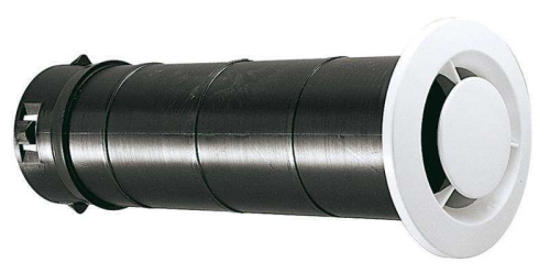 Bouche extraction fixe ⌀125 manchon long - GB 125 N - 422151 ATLANTIC - 422151 