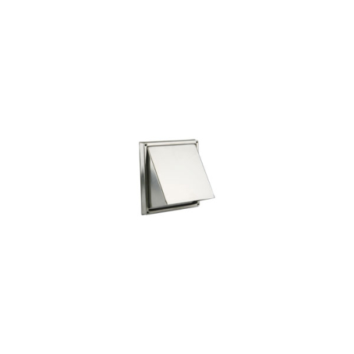 Hotte de façade avec clapet anti-retour inox 185x185 -  RENSON - 8347 