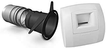 Kit Bahia Curve Bain/Wc F6-F7 80 Optiflex ⌀90 - Optiflex / Flexigaine - 11033670 ALDES - 11033670 