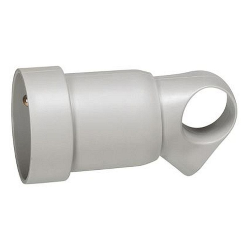 Prolongateur plastique 2P+T 16A à anneau - gris-050425-3245060504250-LEGRAND