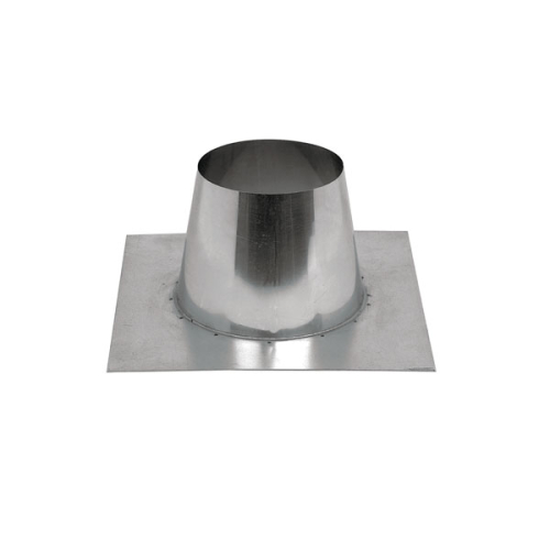Solin de toiture plat 0 à 10° inox D110/160mm -  UBBINK - 190231 