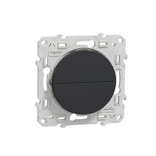 Odace, poussoir Anthracite, 2 boutons montée/descente pour volets-roulants-S540207-3606480706868-SCHNEIDER ELECTRIC FRANCE