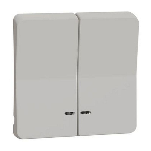 Mureva Styl - Enjoliveur 2 demi touche - IP55 - IK08 - blanc-MUR39205-3606480992384-SCHNEIDER ELECTRIC FRANCE