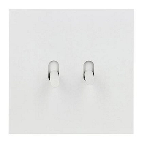 Art d'Arnould univers Epure double poussoir - blanc satin-67912-3233620679128-ARNOULD