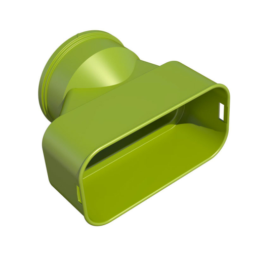 Raccord caisson de distribution pour conduit oblong D130x60 - Optiflex PRO ALDES - 11095953 