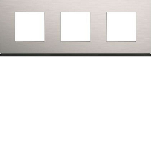 Plaque gallery 3 postes horizontale 71mm matiere natural alu-WXP4313-3250617197465-HAGER
