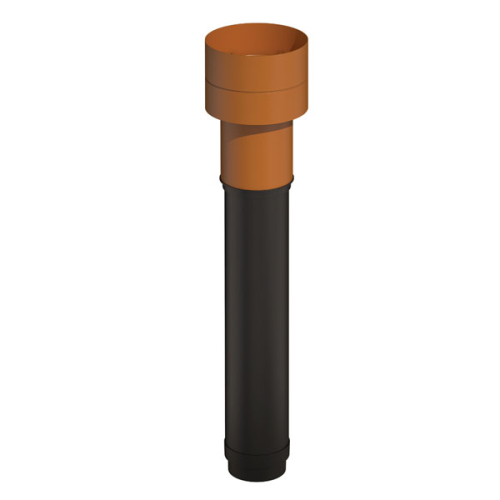 Sortie de toit ocre diamètre 160 mm isolé - Ventub UBBINK - 169853 