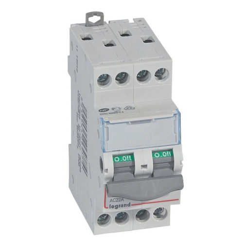 Interrupteur-sectionneur DX³-IS 4P 400V~ - 20A - 2 modules-406477-3245064064774-LEGRAND