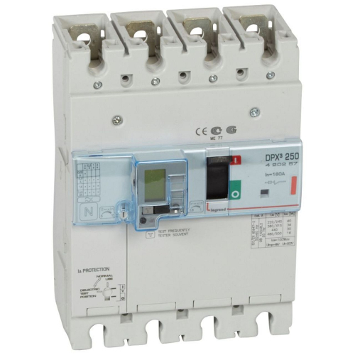 Disjoncteur magnétothermique différentiel DPX³250 Icu 36kA 400V~ - 4P - 160A-420257-3245064202572-LEGRAND