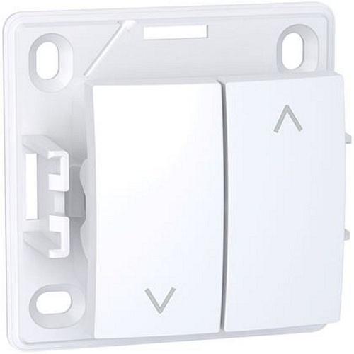 Alréa, Poussoir volets roulants, blanc polaire-ALB61199P-3606480705762-SCHNEIDER ELECTRIC FRANCE