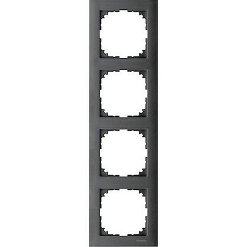 System M - M-pure cadre quadruple an thracite-MTN4040-3614-3606480593079-SCHNEIDER ELECTRIC FRANCE