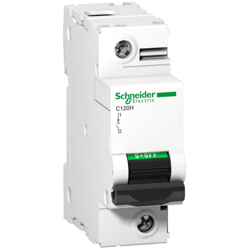 Disjoncteur C120H 1P 125 A, courbe C, 15 kA-A9N18448-3606480380198-SCHNEIDER ELECTRIC FRANCE