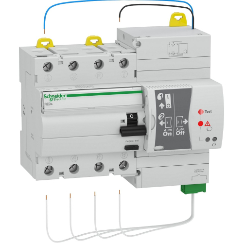 Multi9 - réenclencheur dispositif de courant résiduel - RED - 4P - 25A - class A-18265-3303430182658-SCHNEIDER ELECTRIC FRANCE