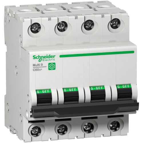Multi9 C60 - disjoncteur - 4P - courbe C - 40A 5kA 480Y/277V - UL1077-M9F22440-3606481168627-SCHNEIDER ELECTRIC FRANCE