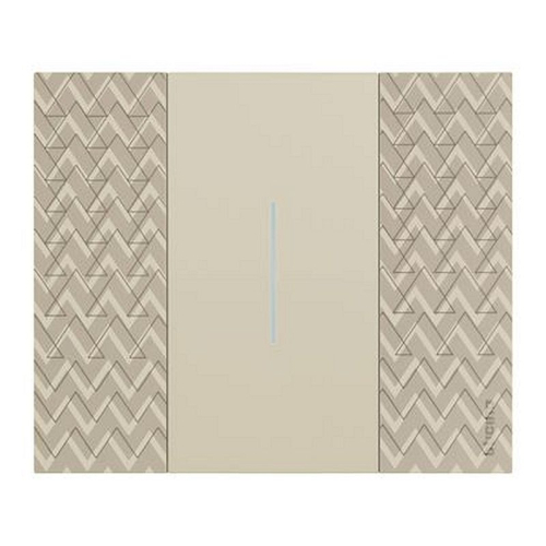 Enjoliveur Living Now pour commande d'éclairage 2 modules - sable-BTKM01M2-8005543612156-BTICINO