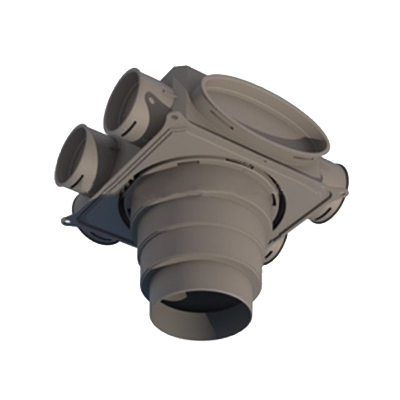 Caisson de distribution plat - CDP 6X75 - 464063 ATLANTIC - 464063 
