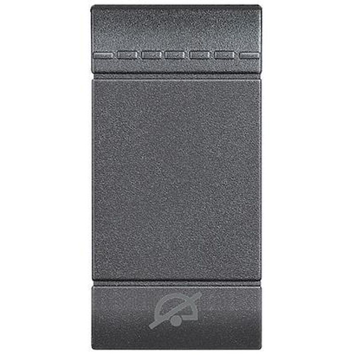 Manette Livinglight avec symbole Ne Pas Déranger 1 module - anthracite-L4915DD-8005543439166-BTICINO