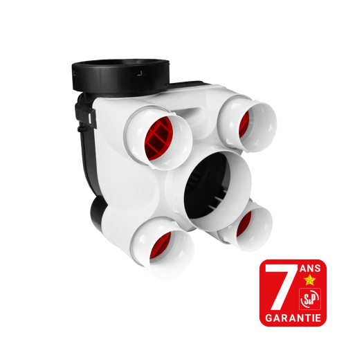 VMC simple flux hygroréglable - HYDRA ECOWATT 2+ CAISSON HA/HB - 604211 S&P UNELVENT - 604211 