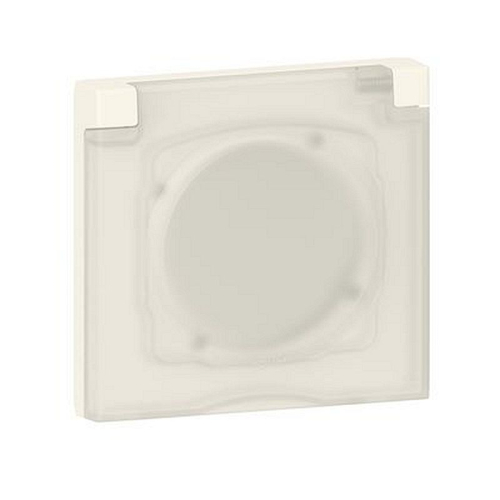 Plaque carrée dooxie 1 poste avec volet IP44 IK07-600944-3414971020917-LEGRAND