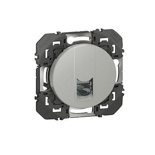 Prise blindée RJ45 catégorie6 STP dooxie finition alu-600475-3414971093799-LEGRAND