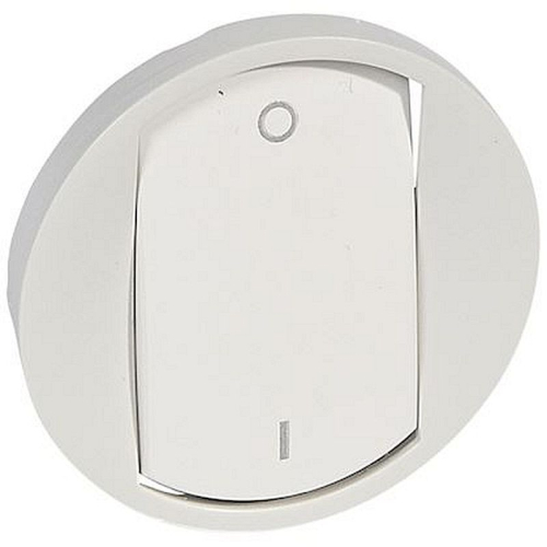 Enjoliveur Céliane doigt large pour interrupteur bipolaire - Blanc-068021-3245060680213-LEGRAND
