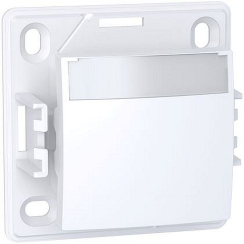 Alréa, Poussoir a fermeture porte-etiquette sans lampe, blanc polaire-ALB61062P-3606480705700-SCHNEIDER ELECTRIC FRANCE