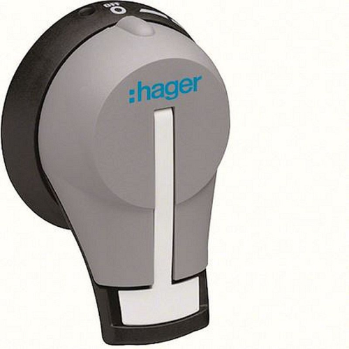 Commande débrochable sur porte p HA406N-407-408-964N-966N verrouillable-HZC001-3250613362539-HAGER