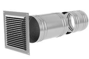 Prise d'air façade ⌀100 - PA⌀100 ECONONAME - PA⌀100 
