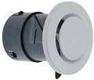 Bouche Plastique Ronde Reglable ⌀80 Manchon Placo - BEIP⌀80P ECONONAME - BEIP⌀80P 