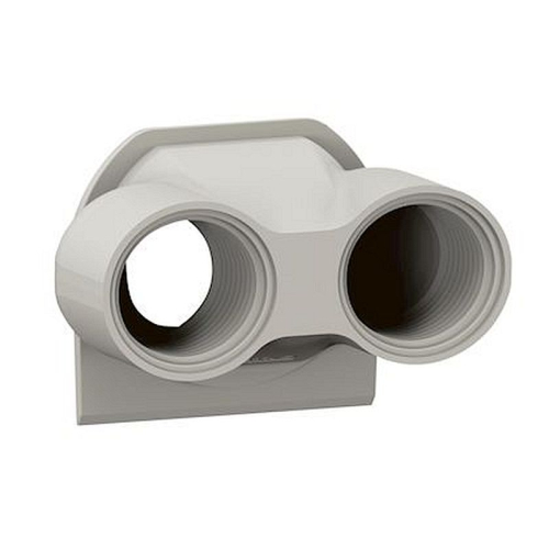 Embout presse-étoupe Plexo 2 entrées ISO20 gris-069670L-3414971881136-LEGRAND