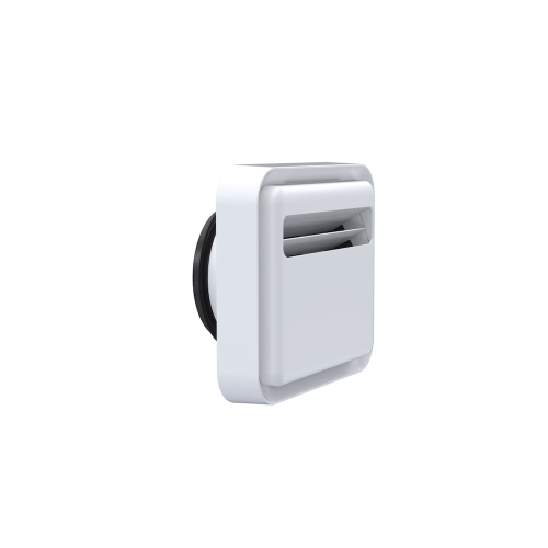 Entrée d'air hygro acoustique traversante - EHT2 5/45-39 BL D125 - 428800 ATLANTIC - 428800 