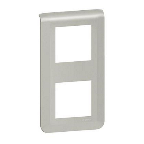 Plaque de finition verticale Mosaic pour 2x2 modules alu-079322L-3414971580206-LEGRAND